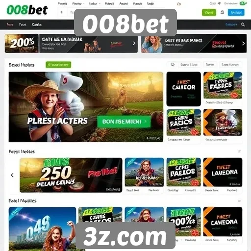 Mercado de apostas e o crescimento do 008bet