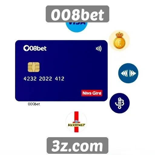 Métodos de pagamento aceitos pelo 008bet