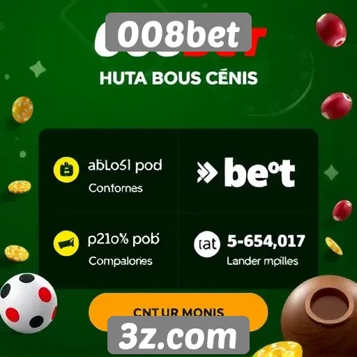 Ofertas promocionais e bônus disponíveis no 008bet